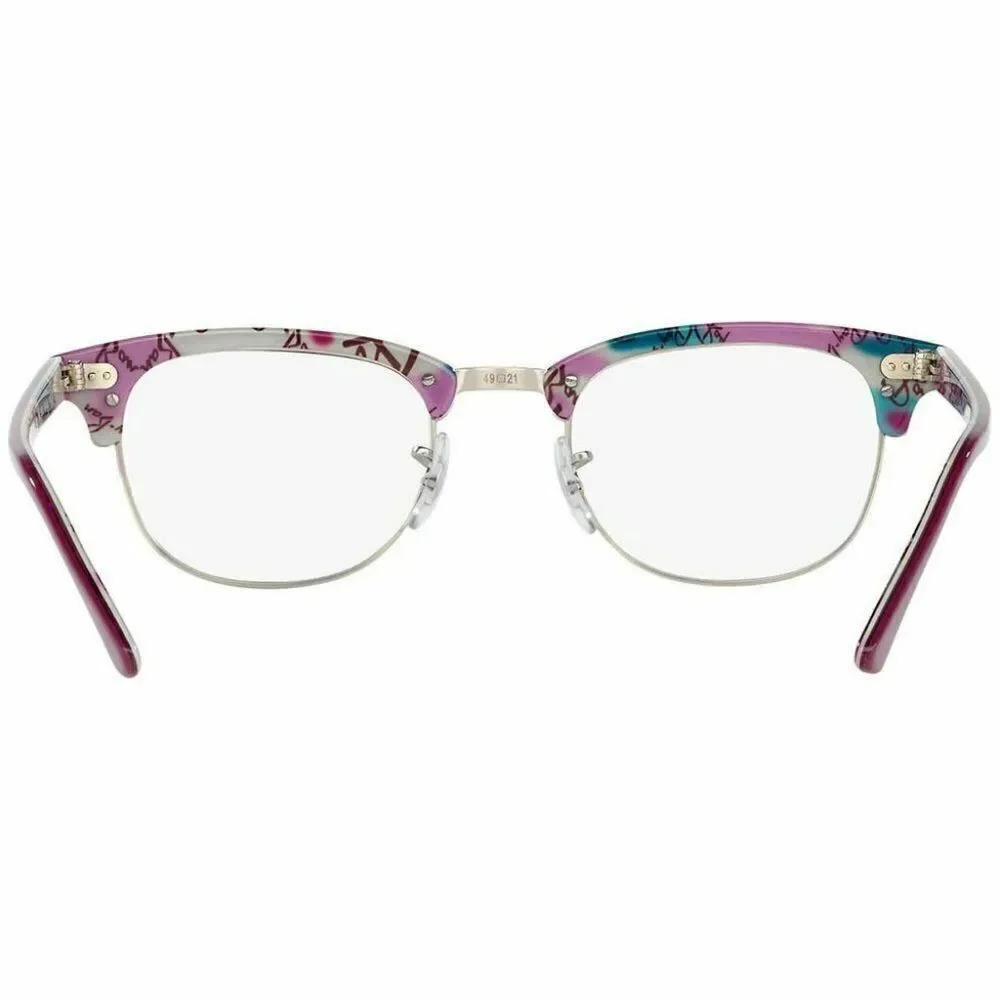 Ray-Ban Browline Eyeglasses Violet W/Demo Lens